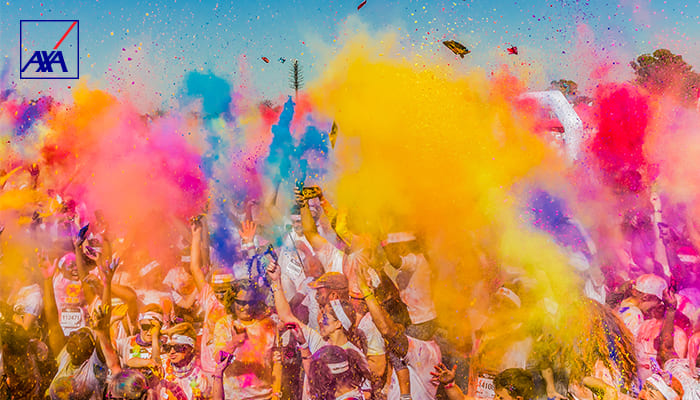 Indoindians Holi Color Run 2020, Olahraga Tapi Menyenangkan